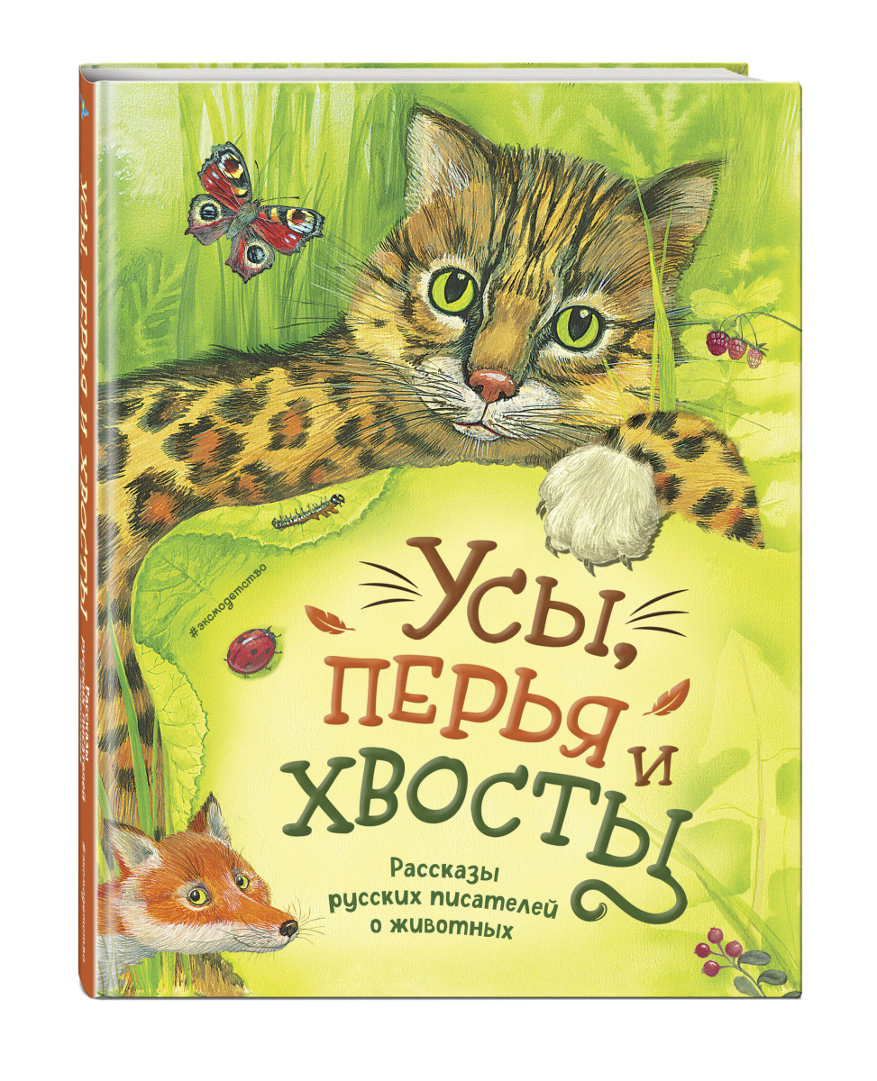 Усы, перья и хвосты. Рассказы русских писателей о животных (ил. М. Белоусовой) — изображение 3