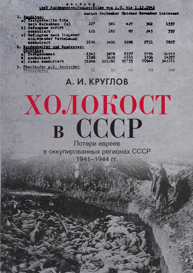 Холокост в СССР. Потери евреев в оккупированных регионах СССР, 1941–1944